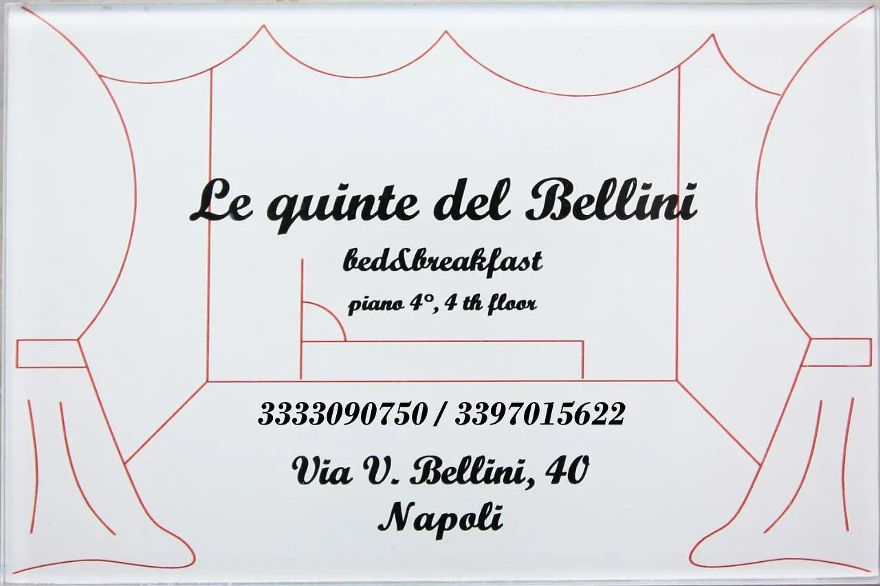 مبيت وإفطار نابولي Le Quinte Del Bellini فندق مبيت وإفطار